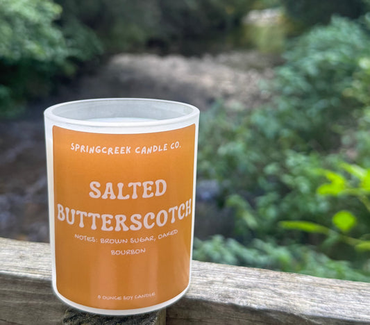 Salted Butterscotch - 8 oz candle